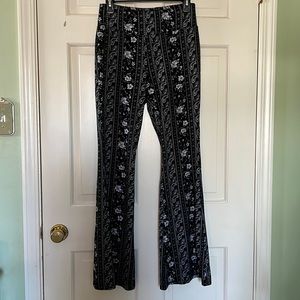 Boho Floral Flare pants